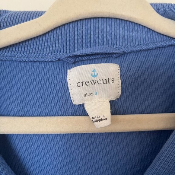 J Crew Crewcuts Blue Kids' half-zip cotton pullover - Picture 4 of 6